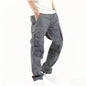 Men's Multi-Pocket Casual Work Trousers